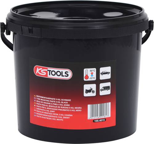 KS Tools Reifenmontagepaste 5 kg, schwarz 100.4015