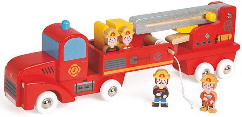 Janod Camion de Pompiers Géant - Story