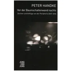 Vor der Baumschattenwand nachts, Belletristik von Peter Handke