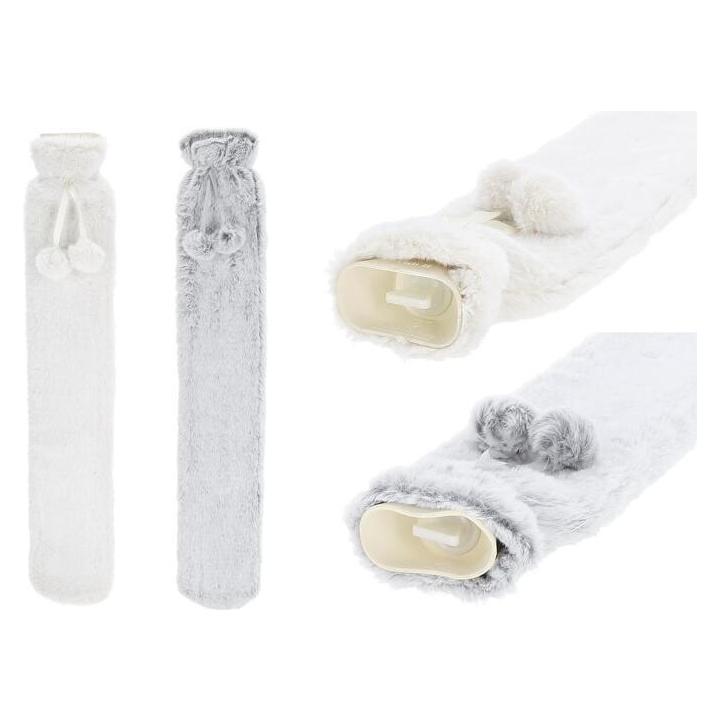 Wärmflasche Schlauch 2l sort (2 l, Bettflasche mit Bezug) (46335)