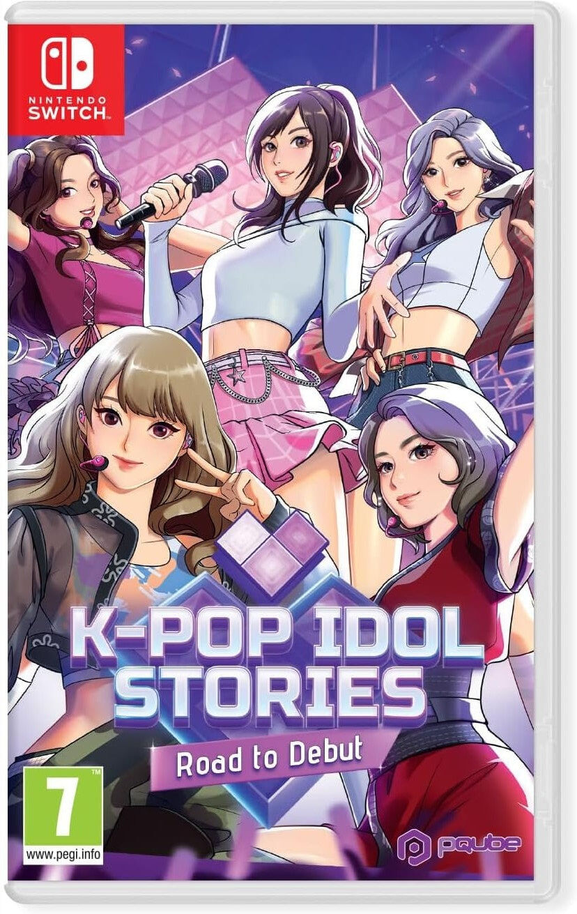 K-pop Idol Stories: Road to Debut for Nintendo Switch (Game Cartridge) - Single-Player Management Simulation, Ages 10+, by PQube