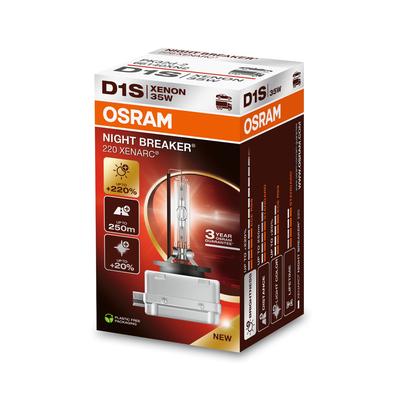 OSRAM Glühlampe, Hauptscheinwerfer XENARC NIGHT BREAKER 220 D1S 66140XN2
