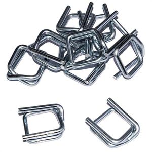 Linder Metallklemmen B533, 16mm, für Textil-Umreifungsband, verzinkt, 1000 Stück