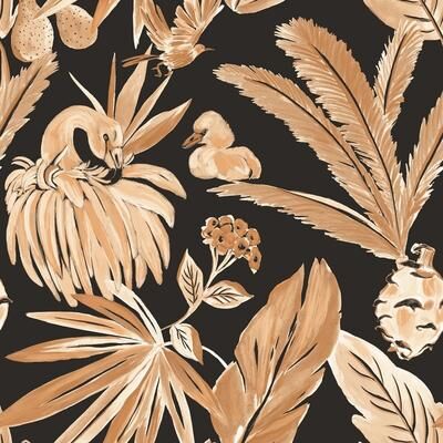 Tempaper Flamingo Salinas by She She Peel and Stick Wallpaper - 56 sq. ft.