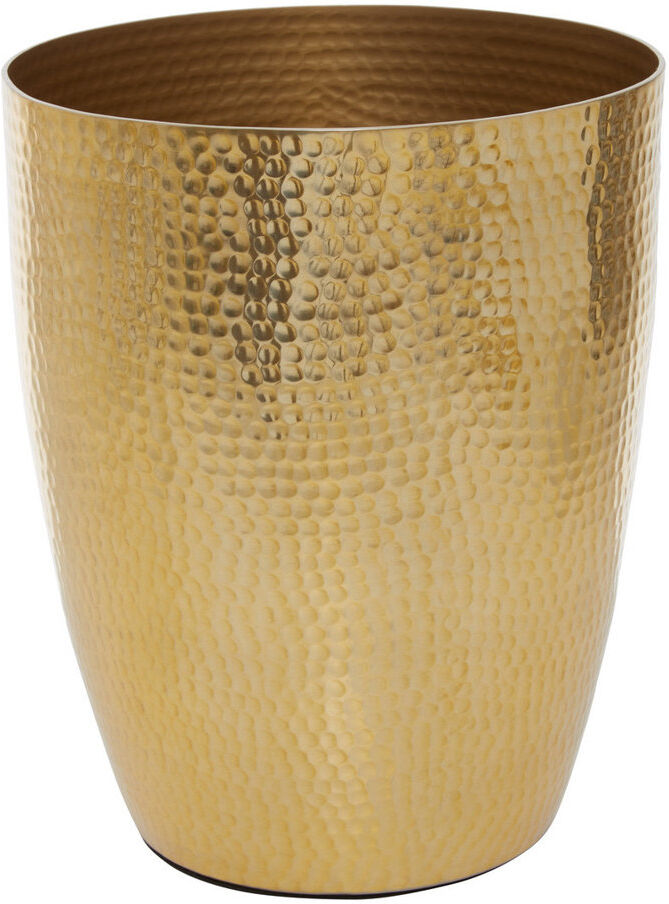 Canora Grey Strout Stainless Steel Waste Bin Gold 8L