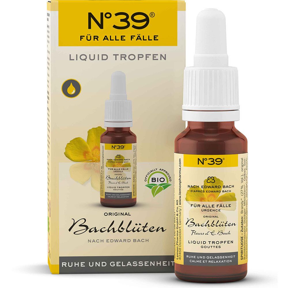 Bachblueten Notfall No39 Bio 20 ml Tropfen