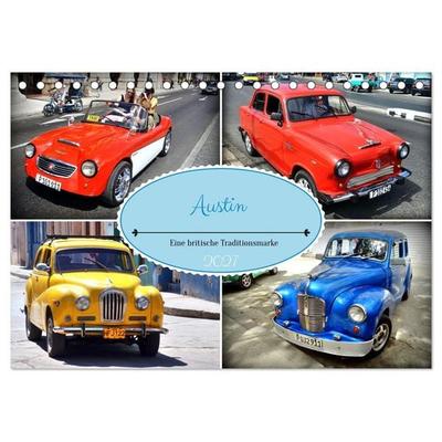 Austin - Eine britische Traditionsmarke (Tischkalender 2027 DIN A5 quer), CALVENDO Monatskalender