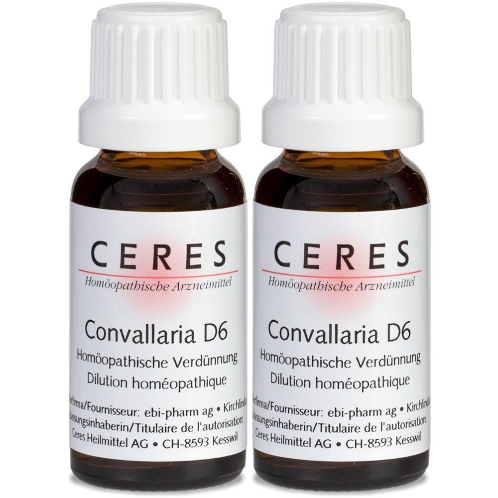 Ceres Convallaria D 6 Dilution 2x 2x20 ml