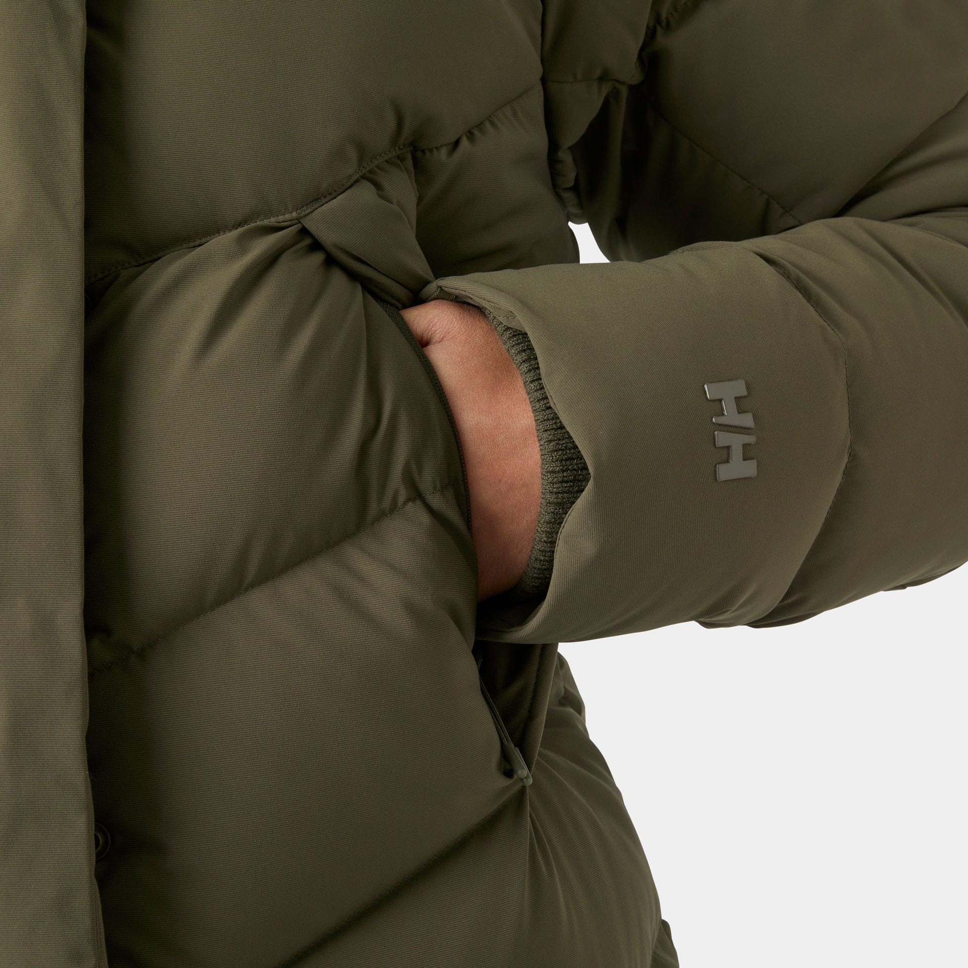 Helly Hansen Women's Helly Puff Down Parka - Green - M