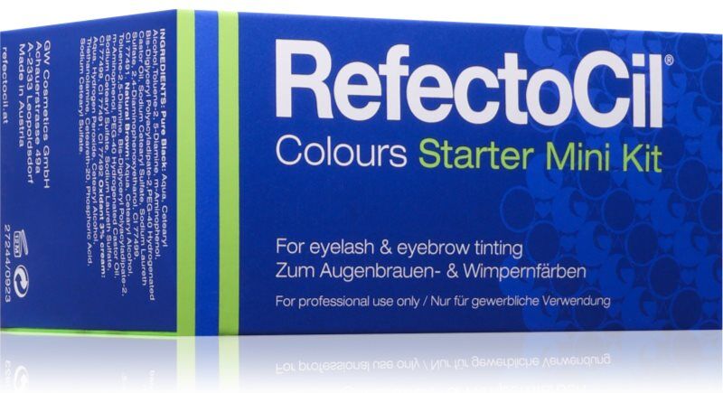 RefectoCil Colours Starter Mini Kit eyebrow trimming kit