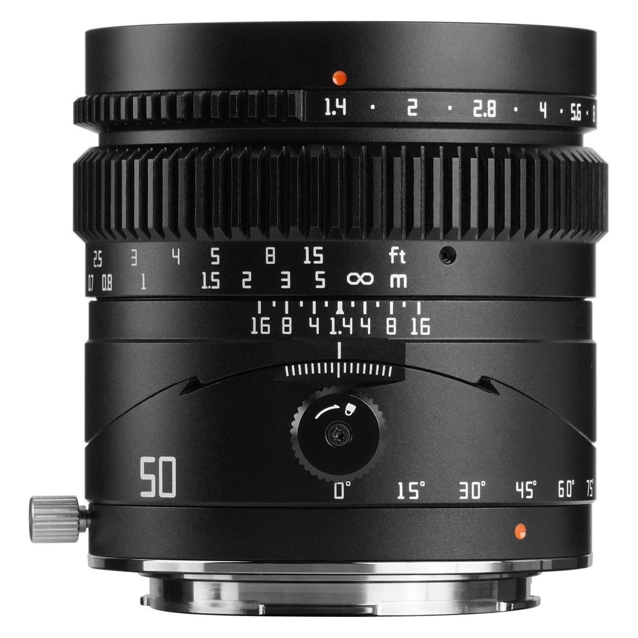 TTArtisan Tilt 50mm F/1.4 - L-Mount (L-Mount, Vollformat) (T-F5014-B-L)