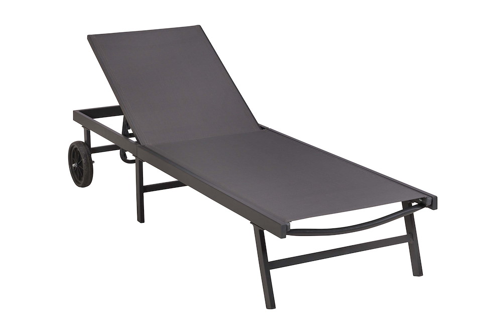 MERXXHANDELS Tessin Liege grau Alu/Textil 16980253