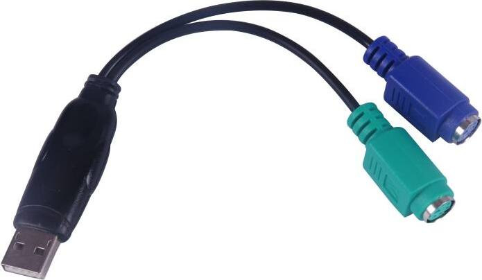 PremiumCord USB naar PS/2 adapter