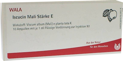 WALA Heilmittel GmbH ISCUCIN mali Stärke E Ampullen 10X1 ml 04428953