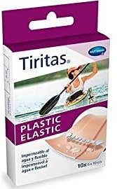 HARTMANN Tiritas Plastic Elastic apósito adhesivo 10x6 cm 10 uds