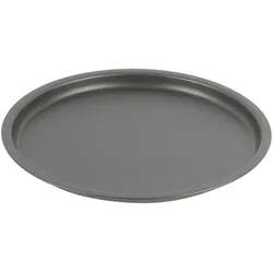 Excelsa Pizzaschaufel Classic Baked Stahl 34x1,5x34 cm Schwarz