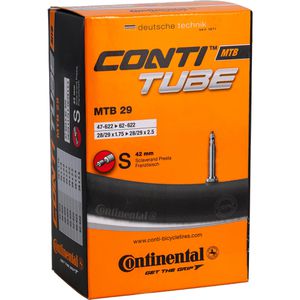 Continental Fahrradschlauch MTB, 29 Zoll, 42mm SV-Ventil, für MTB, Reifenbreite 47-62mm