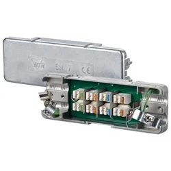 Kabelverbinder Cat. 7, IP20, 4 x 2