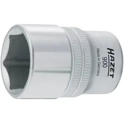 Hazet, Steckschlüssel + Stecknuss, AußenSechskant Steckschlüsseleinsatz (18 mm)