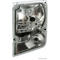 HERTH&BUSS Hauptscheinwerfer, links, H4, PY21W, W5W - 81658072