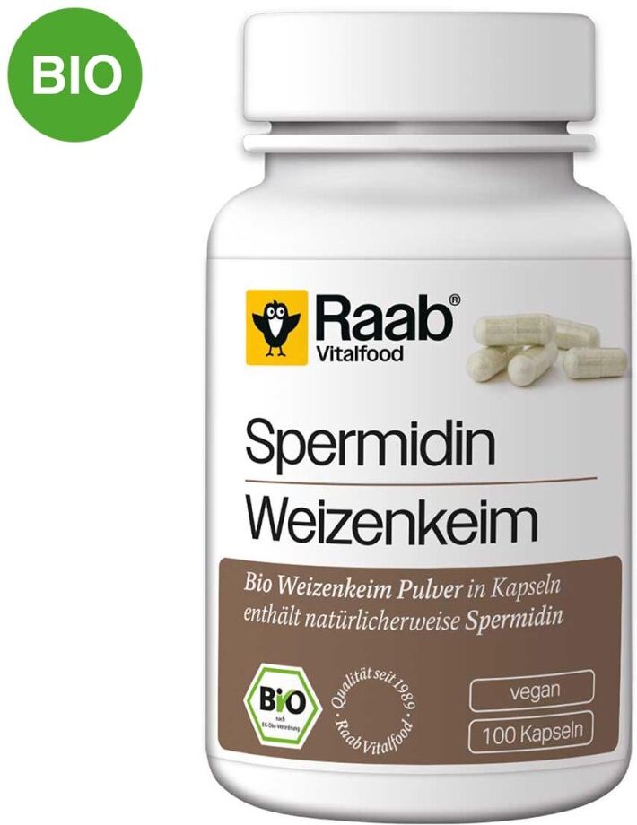 Raab Vitalfood Spermidin Bio Kapseln 100stk