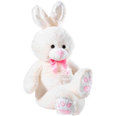 Kuscheltier HEUNEC "Hase XL, 100 cm", beige (creme), Plüschfiguren, KinderH:100cm, Polyester, Kuscheltier, H:100cm