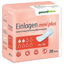 Gesund Leben Einlagen Mini Plus 20 ST