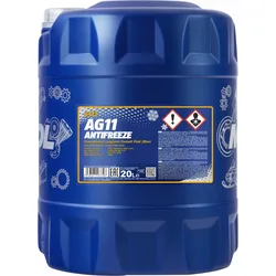 Mannol 4111 Kühlerfrostschutz Antifreeze AG11 Longterm Konzentrat 20 Liter