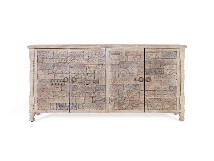 Buffet en bois de chêne récupéré 180cm