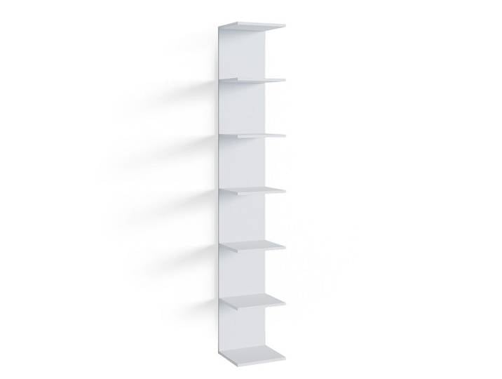 Vicco Schuhregal Paolo, Weiß, 30 x 190 cm, Holzwerkstoff, 6 Fächer, Rechteckig, 30x190x28 cm, Garderobe, Schuhaufbewahrung, Schuhregale