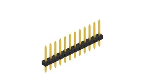 Fischer Elektronik Stiftleiste (Standard) Anzahl Reihen: 1 SLY110412G 10St.