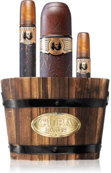 Cuba Paris Gold coffret para homens . Paris Gold