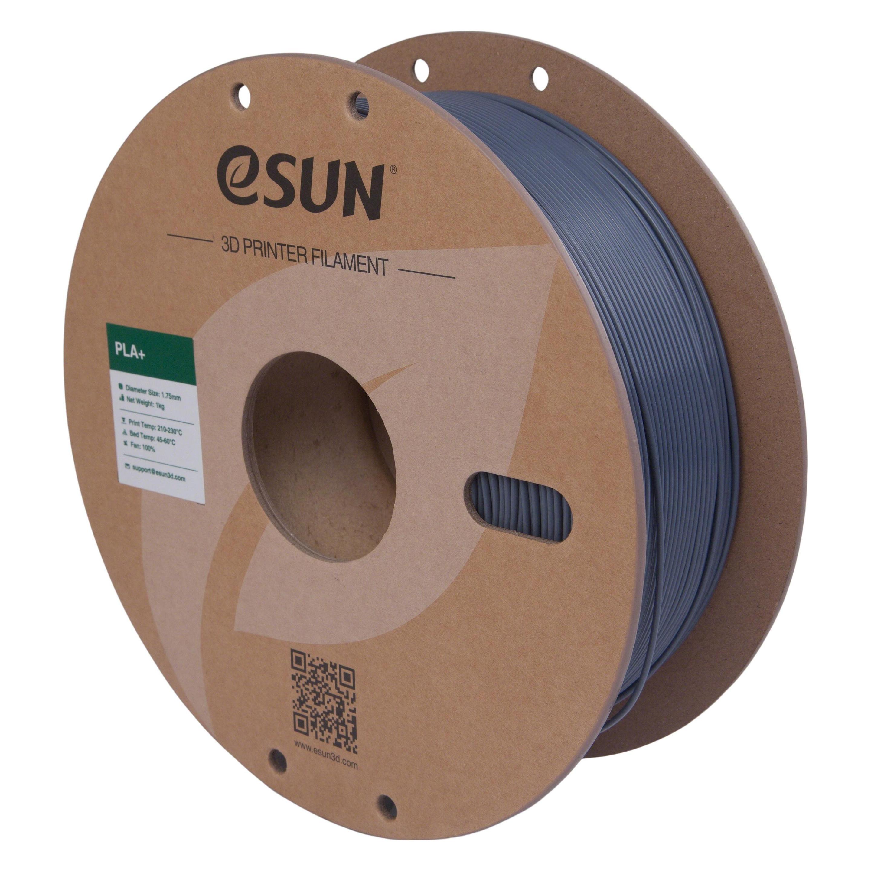 eSUN PLA+ 1,75mm GREY 3kg (PLA, PLA+, 3000 g, 1.75 mm) (PLA+175H3)