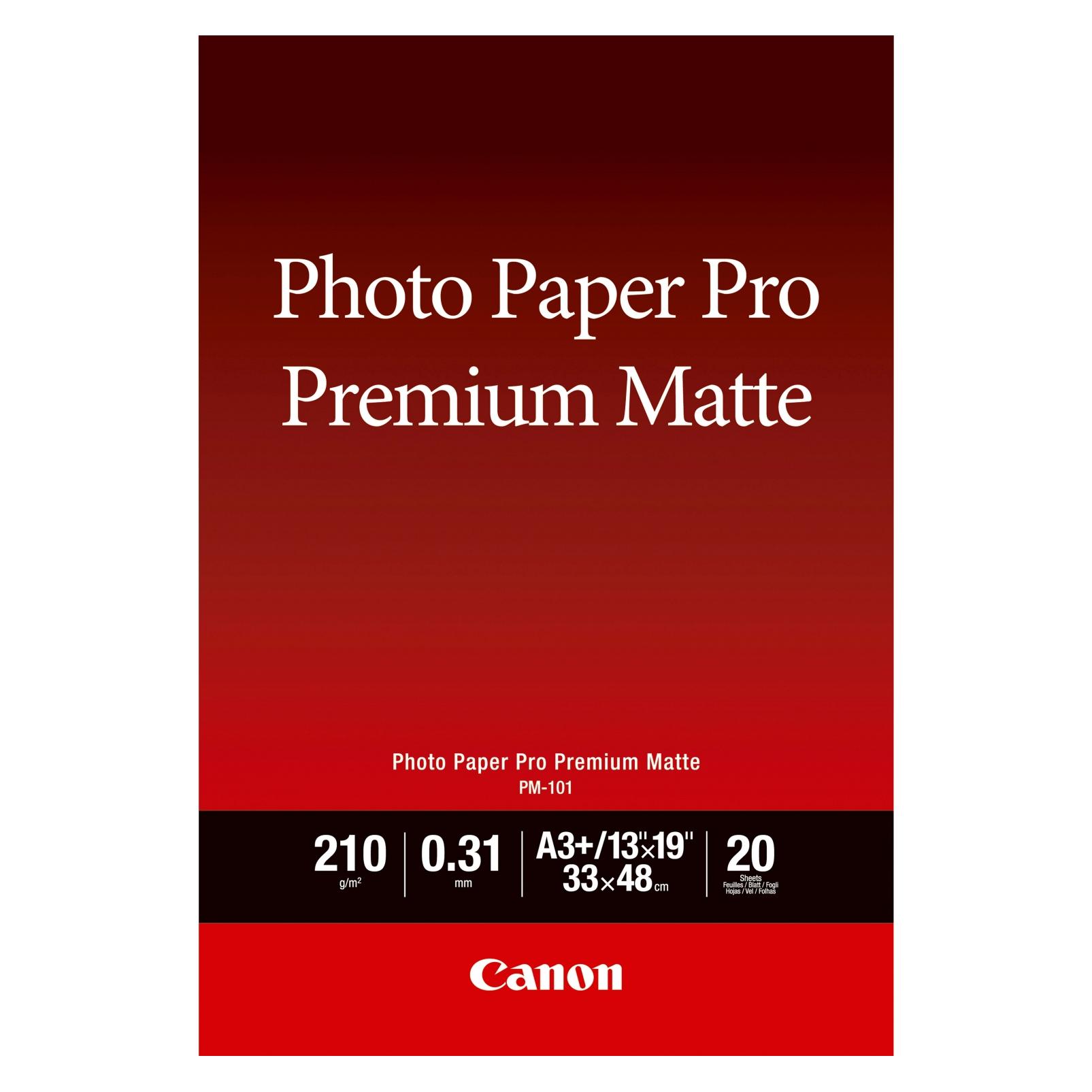 Canon PM-101 Premium (210 g/m², A3+, 20 Stk.) (8657B007)