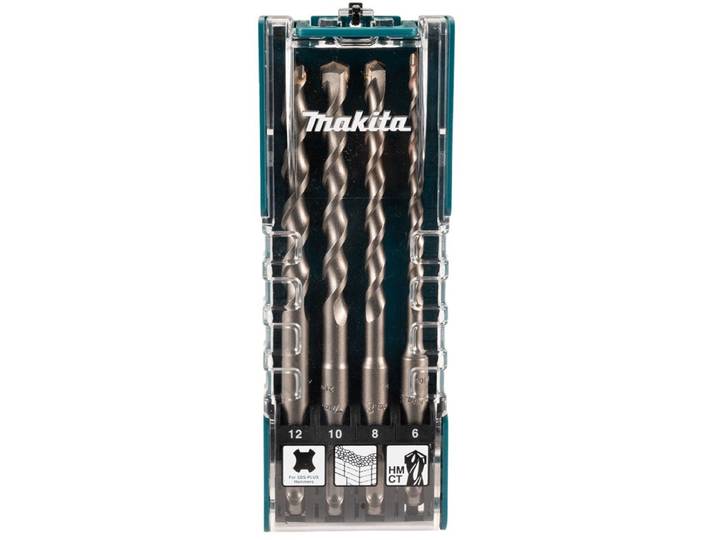 Makita 4-delig Betonboorset - P2S: - D-74756