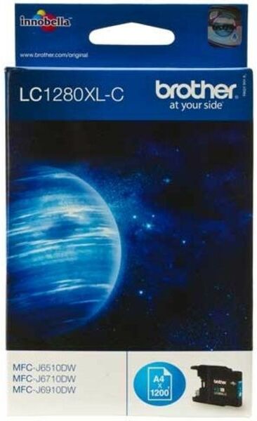 Brother LC-1280XLC - Cyan - Druckerpatrone - Hohe Kapazität