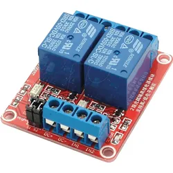 DEBO RELAIS 2CH - Entwicklerboards - Relais-Modul, 2 Channel, 5 V, SRD-05VDC-SL-C