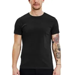 Bread and Boxers Crew Neck Schwarz Ökologische Baumwolle Large Herren