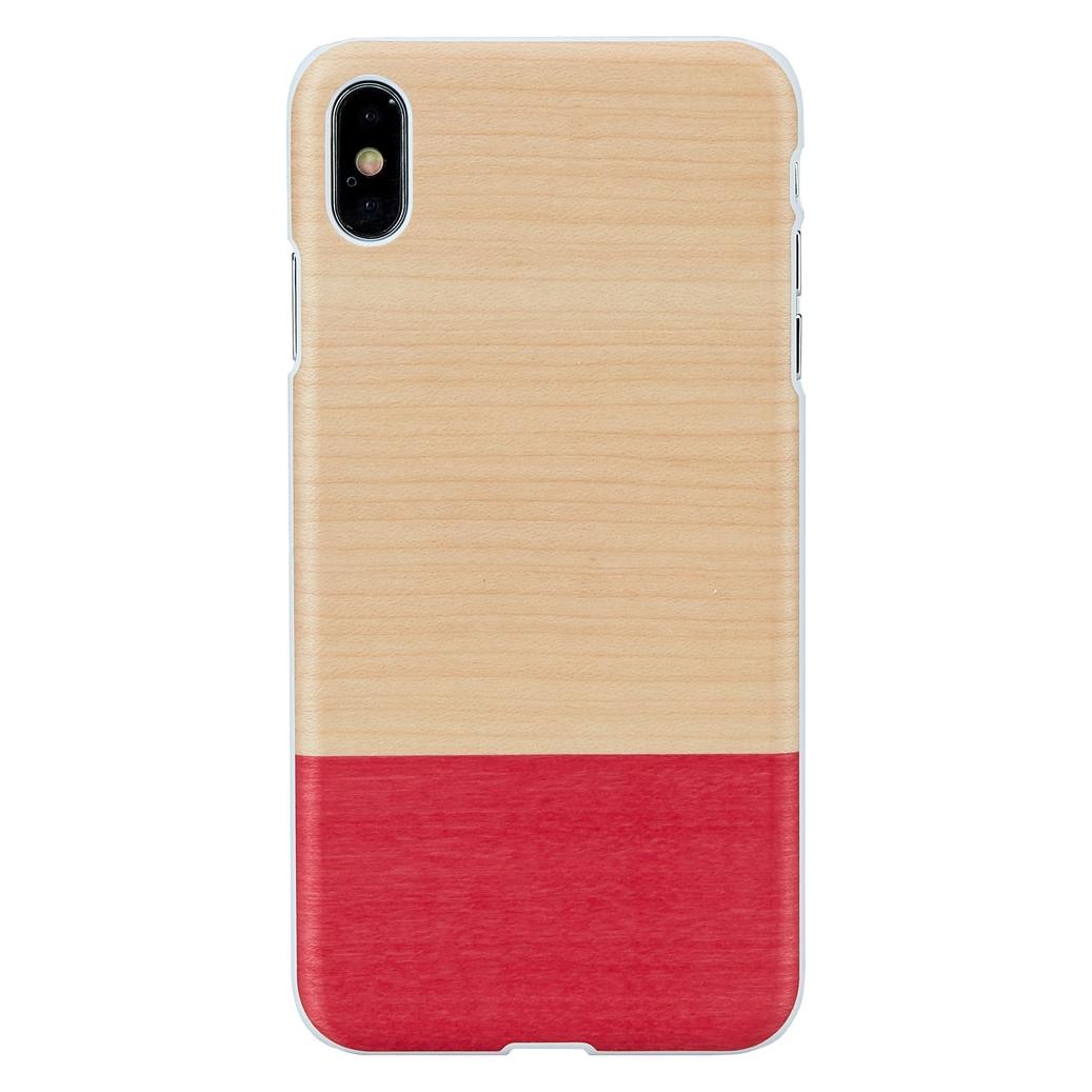Man&Wood SmartPhone case iPhone XS Max miss match white (Apple iPhone XS Max) (1000000336)