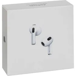 Apple AirPods - 3. Generation - True Wireless-Kopfhörer mit Mikrofon - Ohrstöpse...