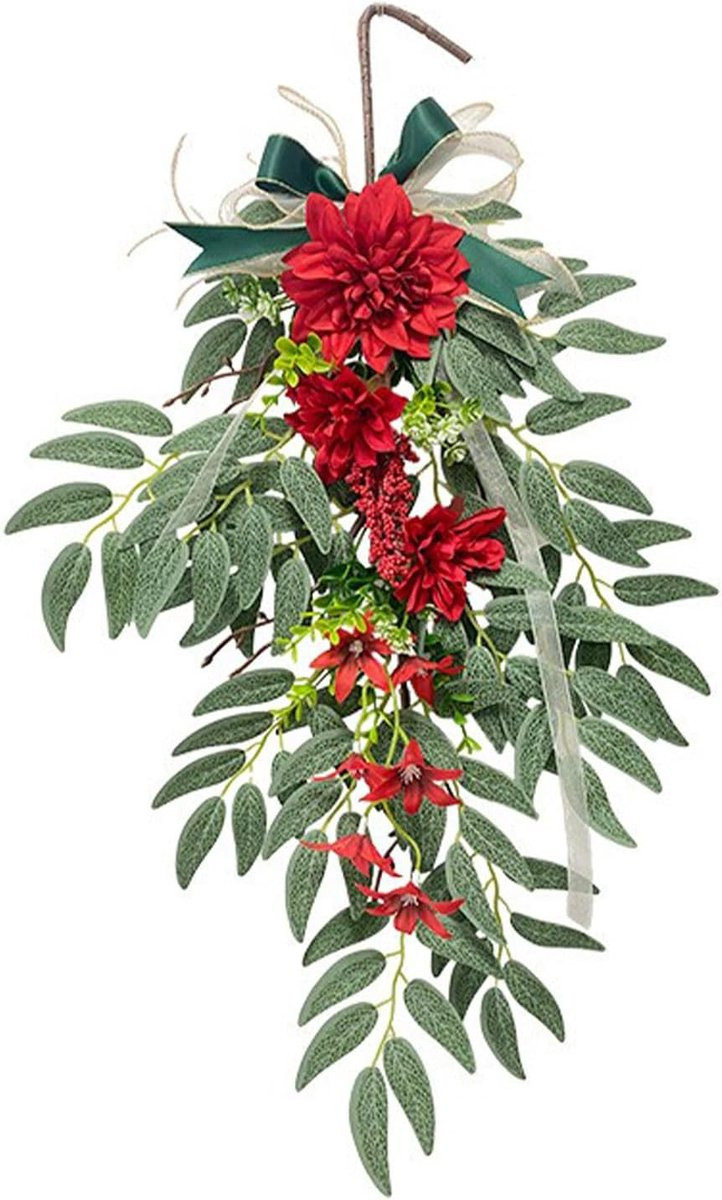 Realistische Kunstbloemen Slinger voor Feestelijke Decoratie, 67 cm