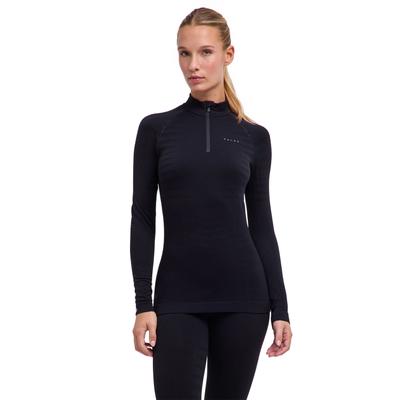Langarmshirt FALKE "FALKE Langarmshirt", Damen, Gr. M, schwarz (3000), Shirts Langarmshirt