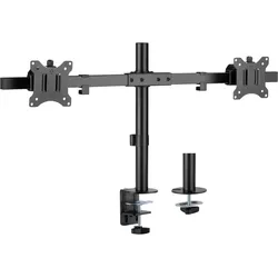 InLine Tischhalterung, für 2x LCD-/LED-Display bis 81cm (32"), max. 9kg