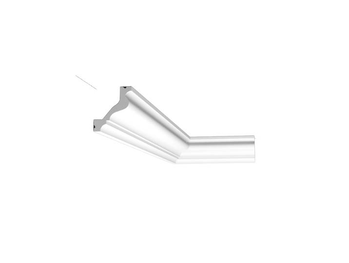 Deko-Stuckleiste „C 200“ - 200 cm weiss Orac Decor
