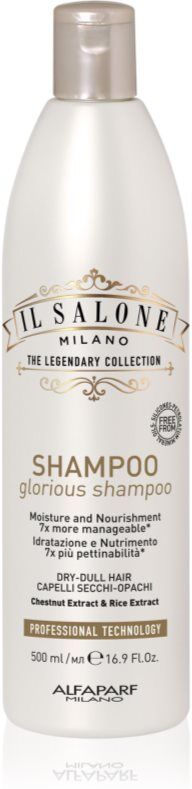 Alfaparf Milano Il Salone Milano Glorious Shampoo mit ernährender Wirkung für beschädigtes Haar 500 ml