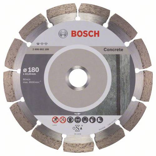 Bosch Accessories 2608602199 Diamanttrennscheibe Durchmesser 180 mm 1 St.