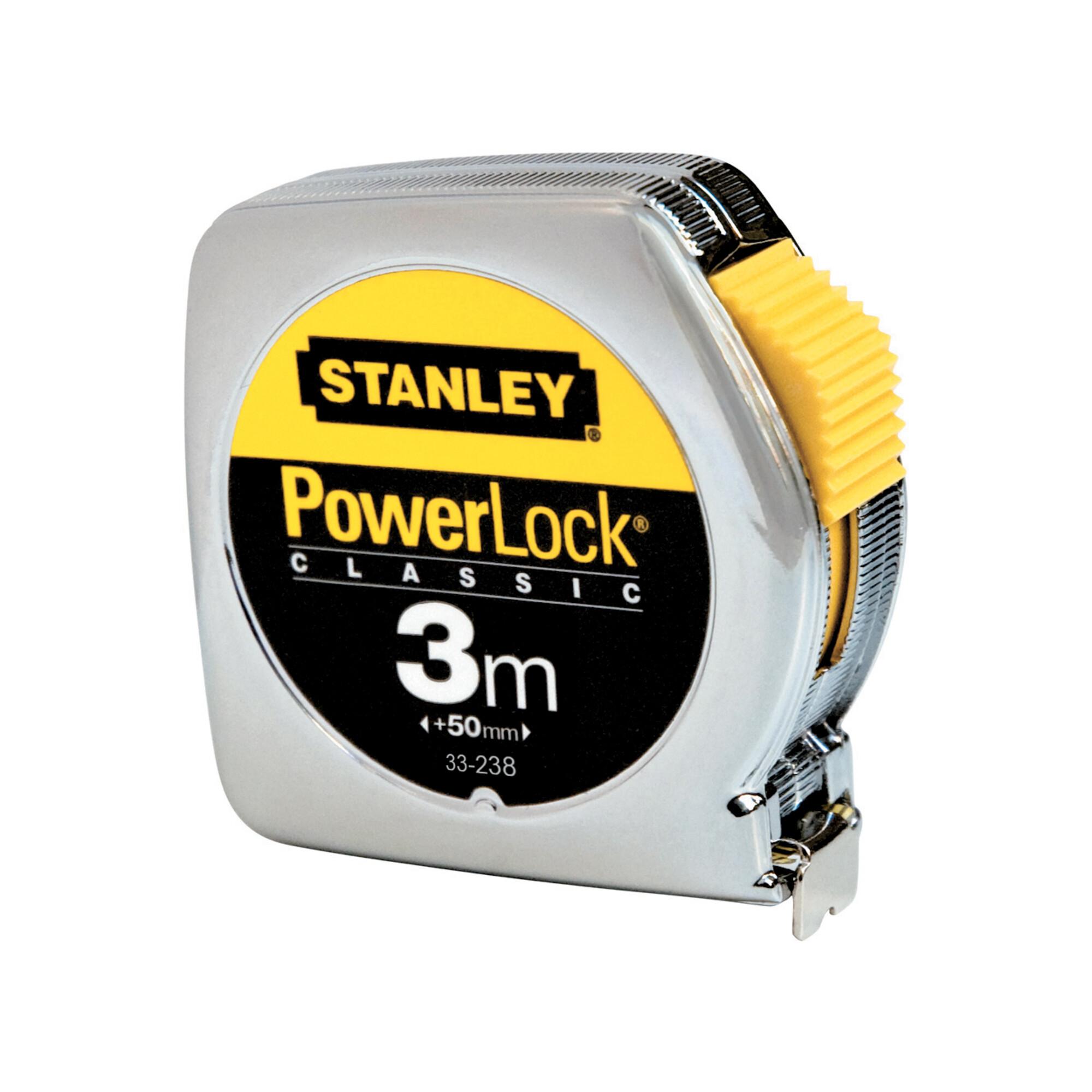 Stanley Bandmaß Powerlock Kunststoff 3m/12,7mm (1-33-238)