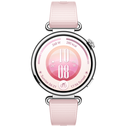 Huawei Watch GT 7 41mm Silber (Rosa Armband)