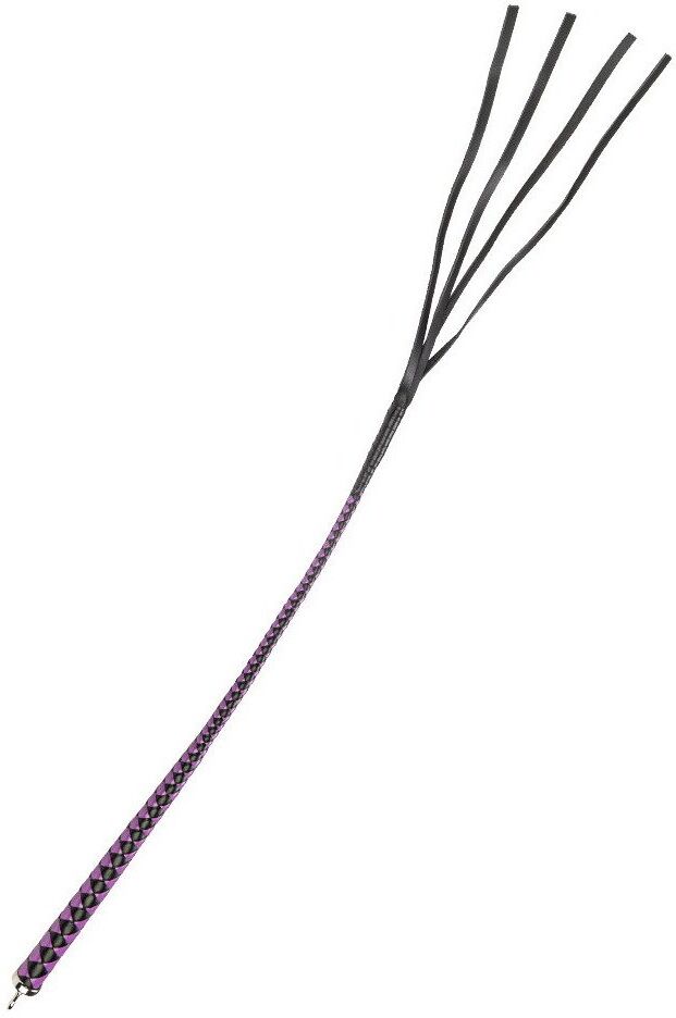 Rise Fouet Bull Whip 90 cm en cuir fin pour sensations précises