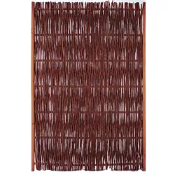 T&J FUEGO Weidengeflechtzaun Sichtschutz, 120x180 cm